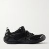 Radar Leather-Trimmed Mesh Sneakers Radar Leather-Trimmed Mesh Sneakers
