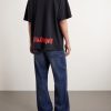 Oversized Logo-Print Cotton-Jersey T-Shirt - BK Oversized Logo-Print Cotton-Jersey T-Shirt - BK