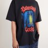 Oversized Logo-Print Cotton-Jersey T-Shirt - FR Oversized Logo-Print Cotton-Jersey T-Shirt - FR