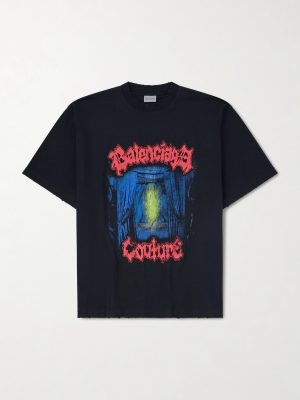 Oversized Logo-Print Cotton-Jersey T-Shirt Oversized Logo-Print Cotton-Jersey T-Shirt