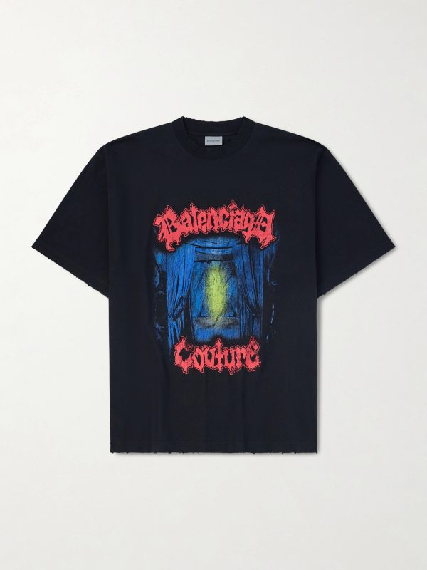Oversized Logo-Print Cotton-Jersey T-Shirt Oversized Logo-Print Cotton-Jersey T-Shirt