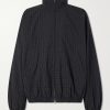 Logo-Embroidered Checked Cotton Jacket Logo-Embroidered Checked Cotton Jacket