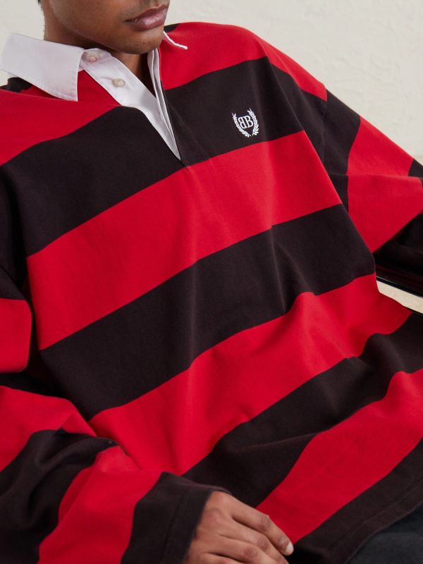Logo-Embroidered Striped Cotton-Jersey Polo Shirt - CU Logo-Embroidered Striped Cotton-Jersey Polo Shirt - CU