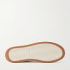 SL/61 Suede-Trimmed Leather Sneakers - E1 SL/61 Suede-Trimmed Leather Sneakers - E1