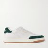 SL/61 Suede-Trimmed Leather Sneakers SL/61 Suede-Trimmed Leather Sneakers