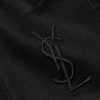 Logo-Embroidered Cotton and Linen-Blend Gabardine Overshirt - E1 Logo-Embroidered Cotton and Linen-Blend Gabardine Overshirt - E1