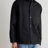 Logo-Embroidered Cotton and Linen-Blend Gabardine Overshirt - FR Logo-Embroidered Cotton and Linen-Blend Gabardine Overshirt - FR