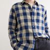 Checked Cotton-Twill Shirt - E1 Checked Cotton-Twill Shirt - E1