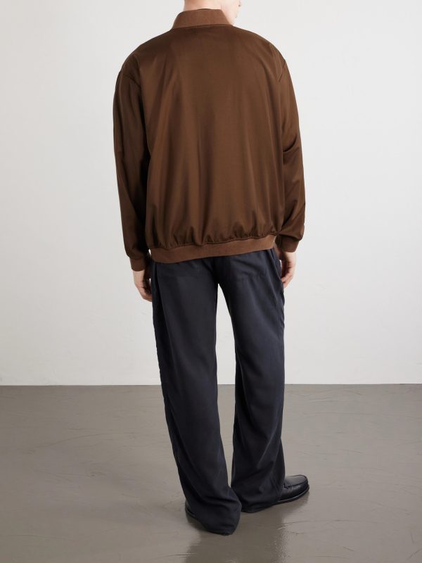 Gabier Virgin Wool Bomber Jacket - BK