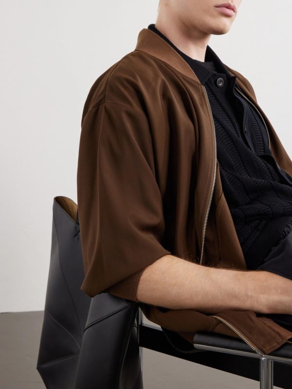 Gabier Virgin Wool Bomber Jacket - CU