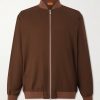Gabier Virgin Wool Bomber Jacket