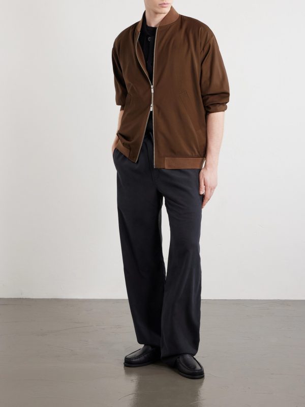 Gabier Virgin Wool Bomber Jacket - OU