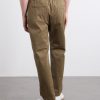 Straight-Leg Cotton-Blend Gabardine Trousers - BK Straight-Leg Cotton-Blend Gabardine Trousers - BK