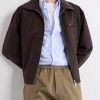 Straight-Leg Cotton-Blend Gabardine Trousers - CU Straight-Leg Cotton-Blend Gabardine Trousers - CU