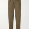 Straight-Leg Cotton-Blend Gabardine Trousers Straight-Leg Cotton-Blend Gabardine Trousers
