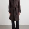Belted Wool-Blend Coat - FR Belted Wool-Blend Coat - FR