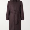 Belted Wool-Blend Coat Belted Wool-Blend Coat