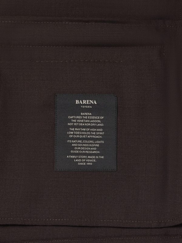 Double-Breasted Virgin Wool-Gabardine Blazer - E2 Double-Breasted Virgin Wool-Gabardine Blazer - E2