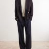 Double-Breasted Virgin Wool-Gabardine Blazer - OU Double-Breasted Virgin Wool-Gabardine Blazer - OU