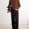 Straight-Leg Wool-Gabardine Suit Trousers - OU Straight-Leg Wool-Gabardine Suit Trousers - OU