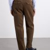 Straight-Leg Cotton-Blend Gabardine Trousers - BK Straight-Leg Cotton-Blend Gabardine Trousers - BK