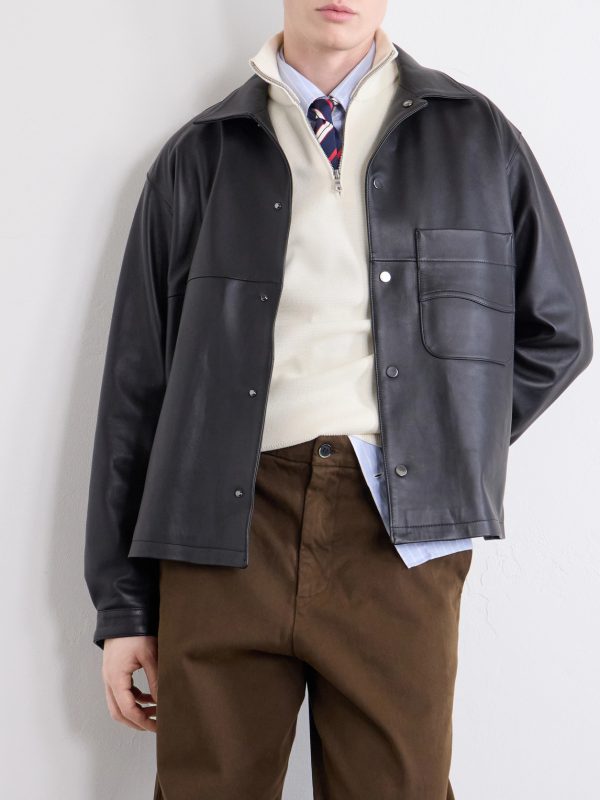 Straight-Leg Cotton-Blend Gabardine Trousers - CU Straight-Leg Cotton-Blend Gabardine Trousers - CU