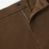 Straight-Leg Cotton-Blend Gabardine Trousers - E1 Straight-Leg Cotton-Blend Gabardine Trousers - E1