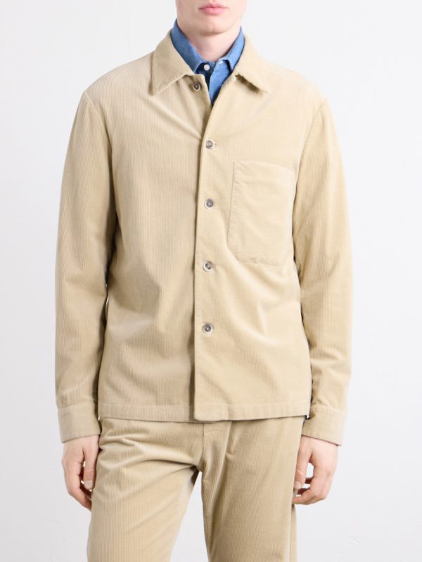 Cotton-Blend Corduroy Overshirt - FR Cotton-Blend Corduroy Overshirt - FR