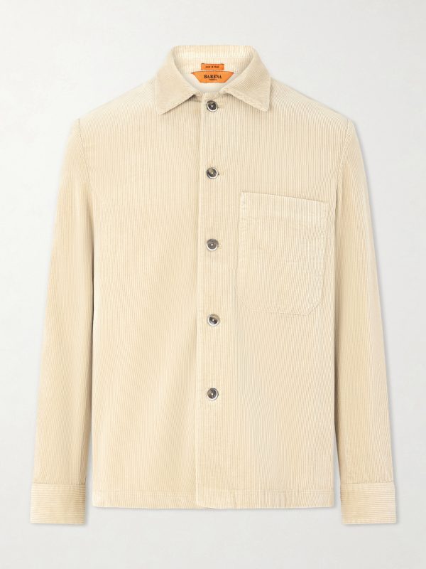 Cotton-Blend Corduroy Overshirt Cotton-Blend Corduroy Overshirt