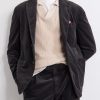 Straight-Leg Pleated Courduroy Trousers - CU Straight-Leg Pleated Courduroy Trousers - CU