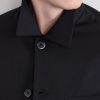 Wool-Blend Gabardine Overshirt - E2 Wool-Blend Gabardine Overshirt - E2