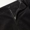 Straight-Leg Pleated Cotton-Blend Corduroy Trousers - E1