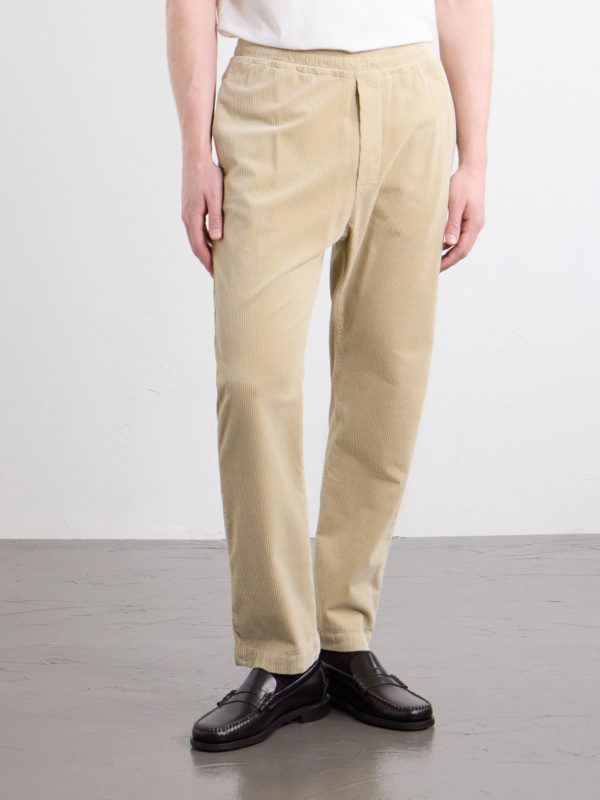 Straight-Leg Cotton-Blend Corduroy Trousers - FR