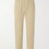 Straight-Leg Cotton-Blend Corduroy Trousers