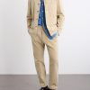 Straight-Leg Cotton-Blend Corduroy Trousers - OU