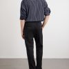 Riobarbo Straight-Leg Virgin Wool Drawstring Trousers - BK Riobarbo Straight-Leg Virgin Wool Drawstring Trousers - BK