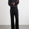 Mado Wide-Leg Wool-Blend Drawstring Trousers - OU Mado Wide-Leg Wool-Blend Drawstring Trousers - OU