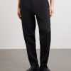 Straight-Leg Pleated Wool-Blend Gabardine Trousers - FR Straight-Leg Pleated Wool-Blend Gabardine Trousers - FR