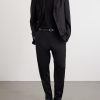 Straight-Leg Pleated Wool-Blend Gabardine Trousers - OU Straight-Leg Pleated Wool-Blend Gabardine Trousers - OU