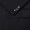 Twill Wool-Blend Blazer - E1 Twill Wool-Blend Blazer - E1