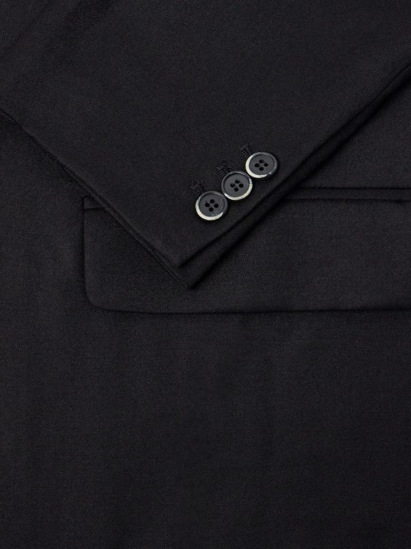Twill Wool-Blend Blazer - E1 Twill Wool-Blend Blazer - E1