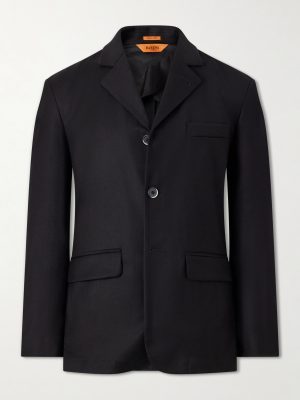 Twill Wool-Blend Blazer Twill Wool-Blend Blazer