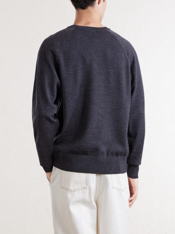 Merino Wool Sweater - BK Merino Wool Sweater - BK