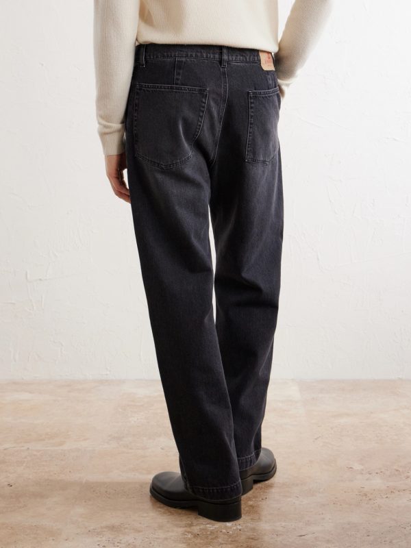 Straight-Leg Cotton Chinos - BK Straight-Leg Cotton Chinos - BK