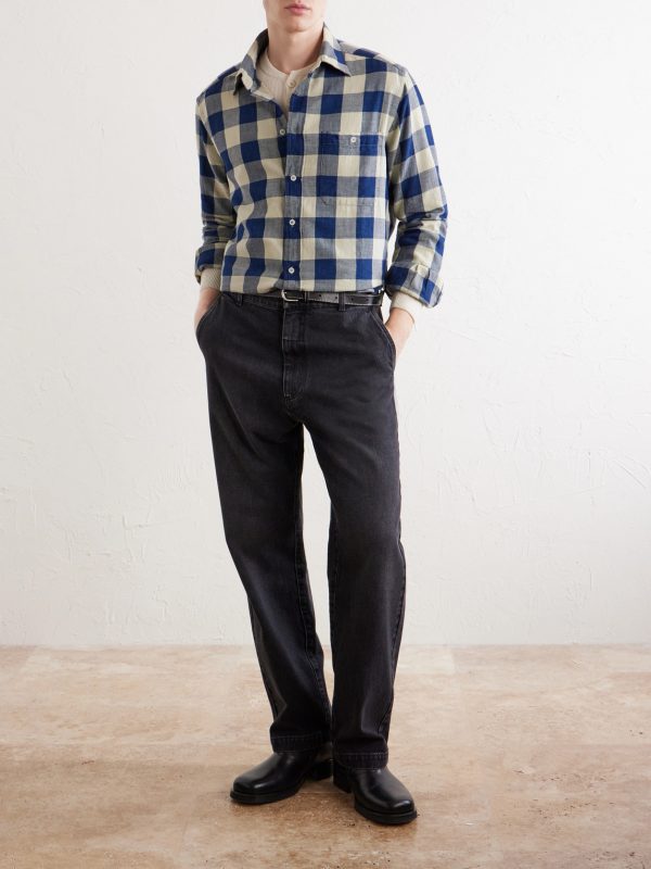 Straight-Leg Cotton Chinos - OU Straight-Leg Cotton Chinos - OU