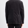 Cotton-Blend Corduroy Blazer - BK Cotton-Blend Corduroy Blazer - BK