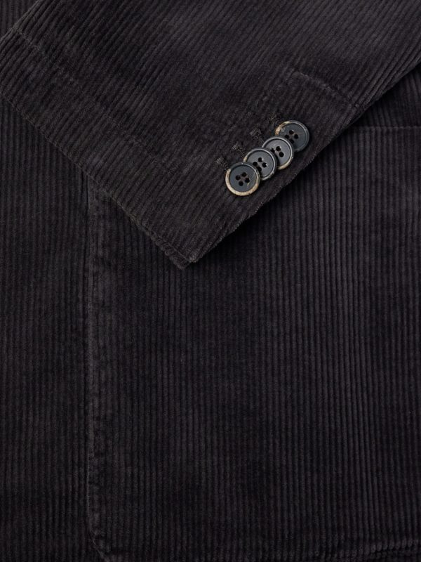 Cotton-Blend Corduroy Blazer - E1 Cotton-Blend Corduroy Blazer - E1