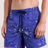 Mistral Embroidered Straight-Leg Swim Shorts - OU Mistral Embroidered Straight-Leg Swim Shorts - OU