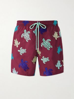 Mistral Embroidered Straight-Leg Swim Shorts Mistral Embroidered Straight-Leg Swim Shorts