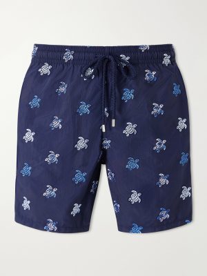 Mistral Embroidered Straight-Leg Swim Shorts Mistral Embroidered Straight-Leg Swim Shorts